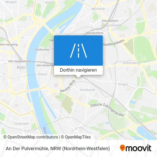 An Der Pulvermühle Karte