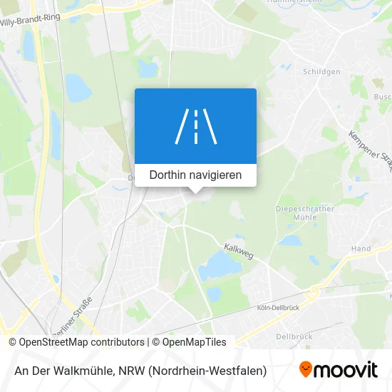 An Der Walkmühle Karte