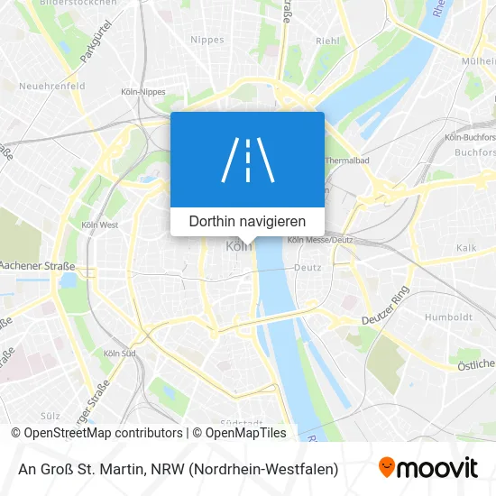 An Groß St. Martin Karte