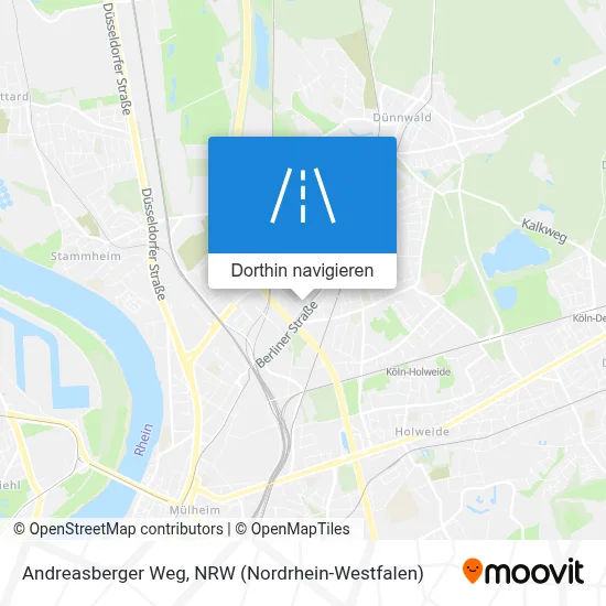 Andreasberger Weg Karte