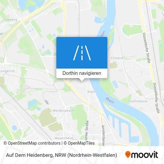 Auf Dem Heidenberg Karte