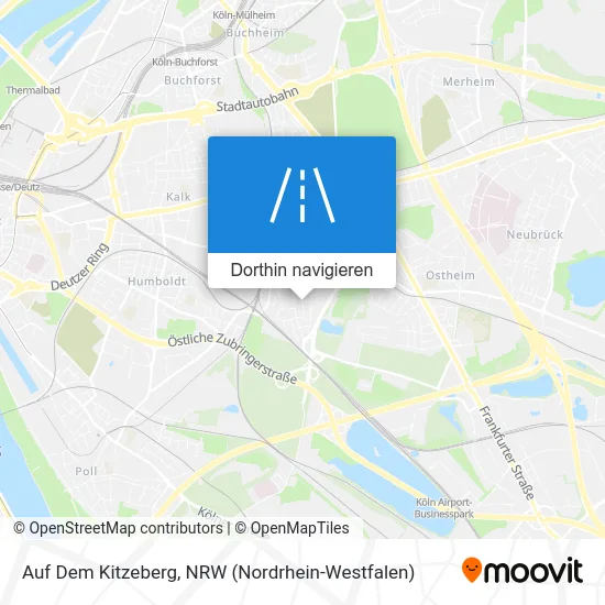 Auf Dem Kitzeberg Karte