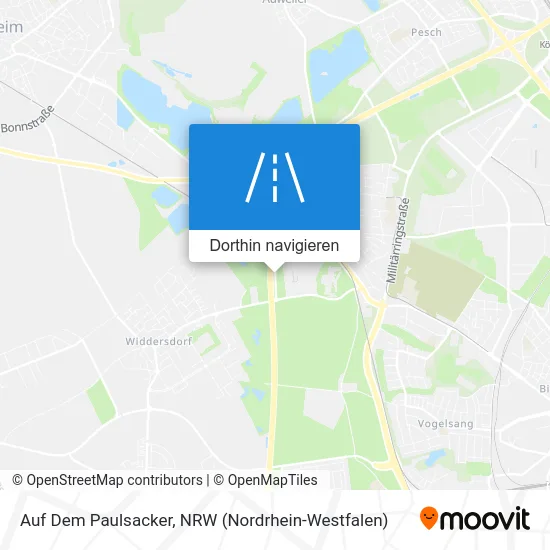 Auf Dem Paulsacker Karte