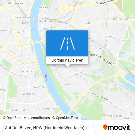 Auf Der Bitzen Karte