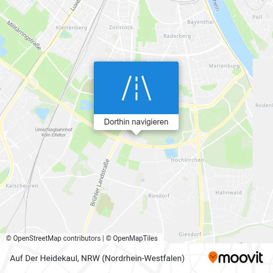 Auf Der Heidekaul Karte