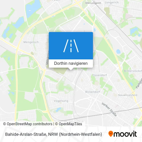 Bahide-Arslan-Straße Karte