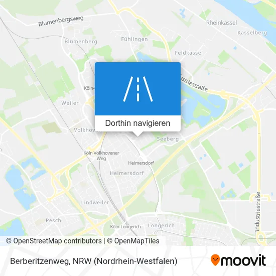 Berberitzenweg Karte