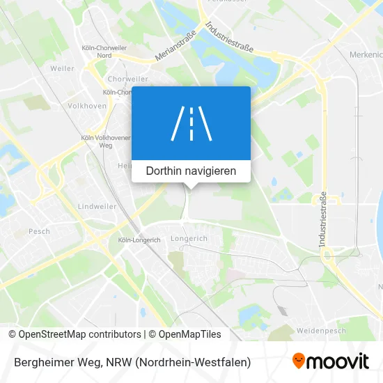 Bergheimer Weg Karte