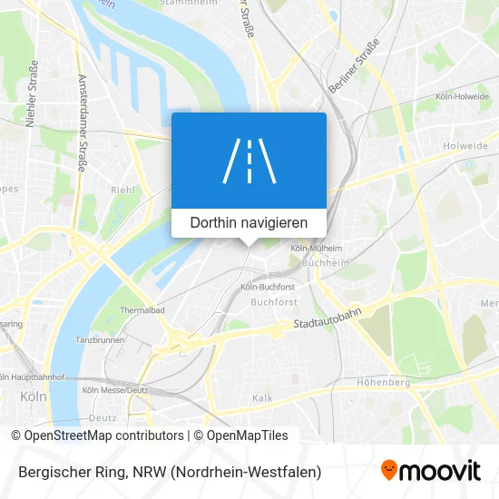 Bergischer Ring Karte