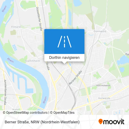 Berner Straße Karte