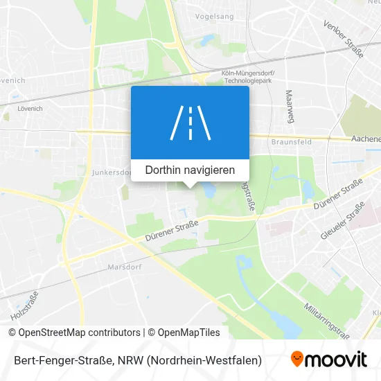 Bert-Fenger-Straße Karte