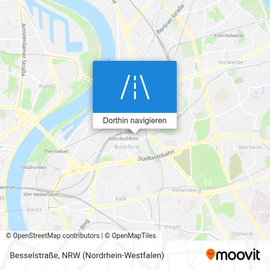 Besselstraße Karte