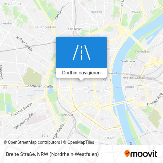 Breite Straße Karte