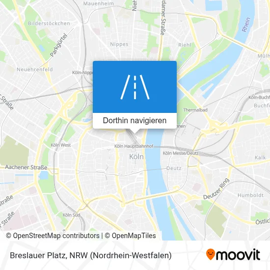 Breslauer Platz Karte