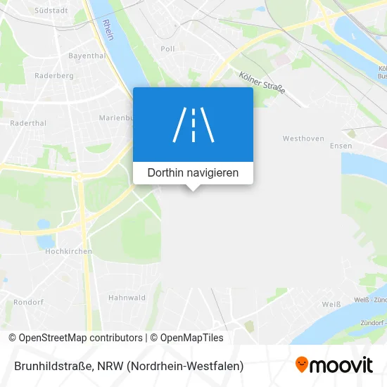 Brunhildstraße Karte