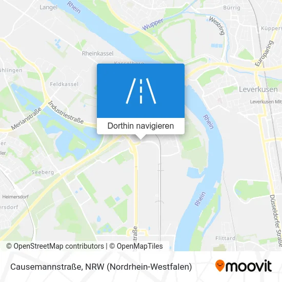 Causemannstraße Karte