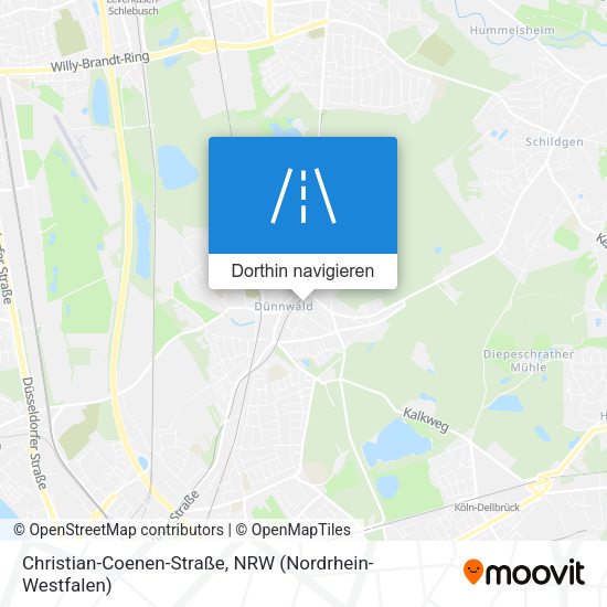Christian-Coenen-Straße Karte