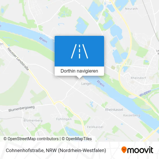 Cohnenhofstraße Karte