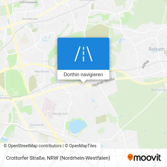 Crottorfer Straße Karte