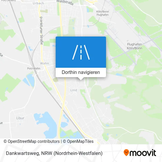 Dankwartsweg Karte