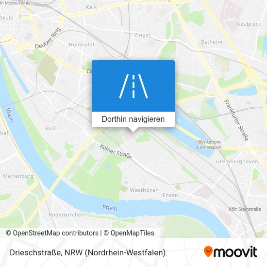 Drieschstraße Karte