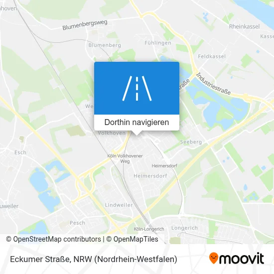 Eckumer Straße Karte