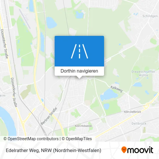Edelrather Weg Karte