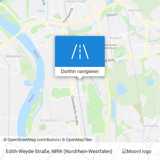 Edith-Weyde-Straße Karte