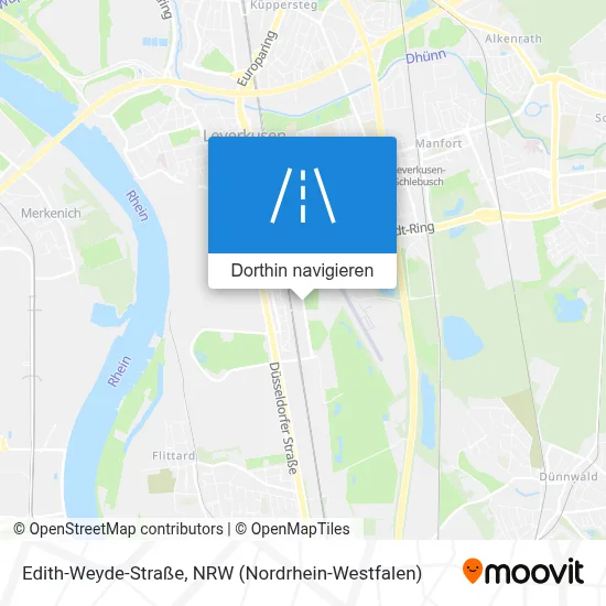 Edith-Weyde-Straße Karte