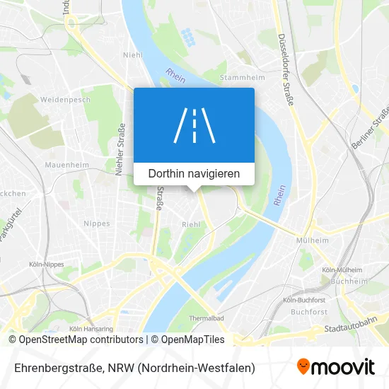 Ehrenbergstraße Karte