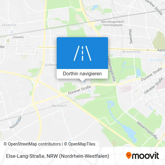 Else-Lang-Straße Karte