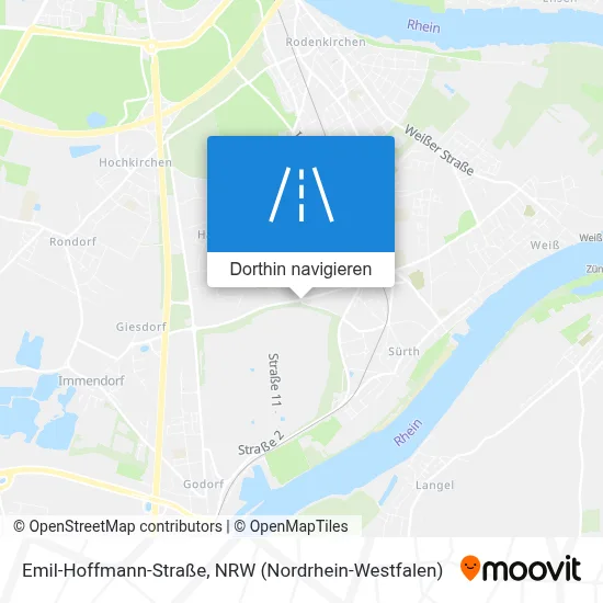Emil-Hoffmann-Straße Karte