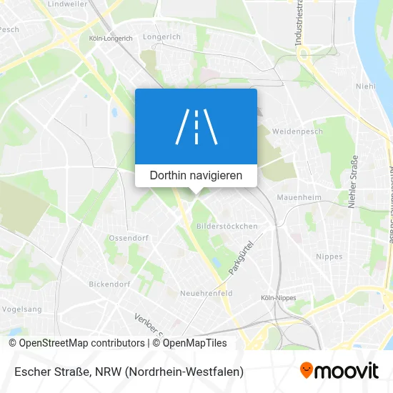 Escher Straße Karte