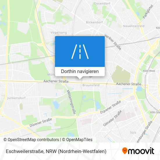 Eschweilerstraße Karte