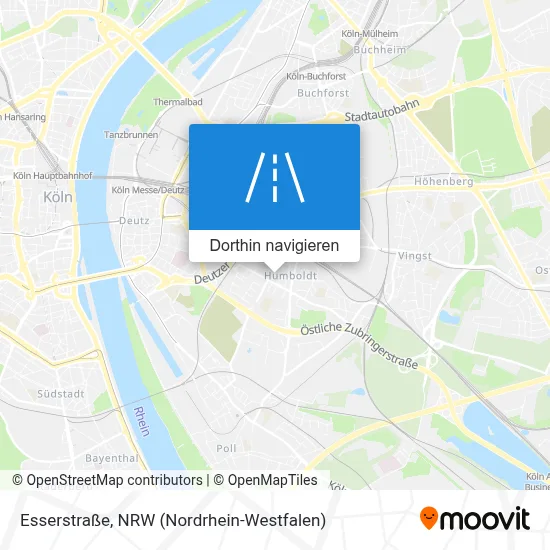 Esserstraße Karte