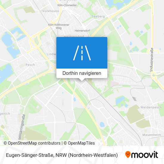 Eugen-Sänger-Straße Karte