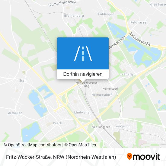 Fritz-Wacker-Straße Karte