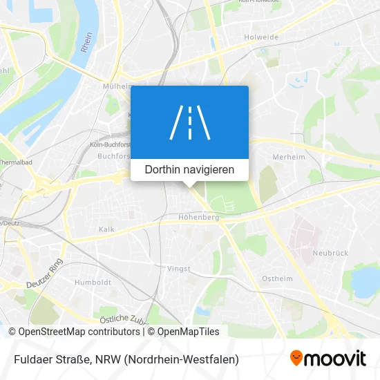 Fuldaer Straße Karte