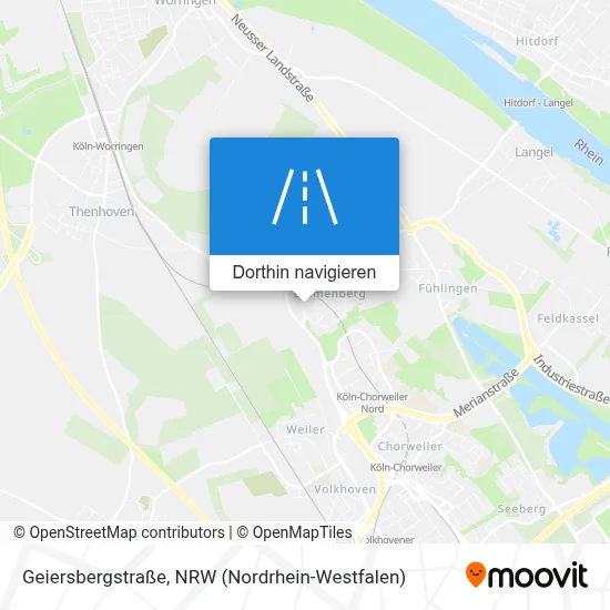 Geiersbergstraße Karte