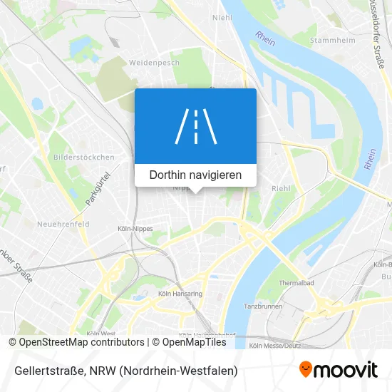 Gellertstraße Karte