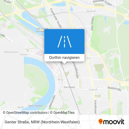 Genter Straße Karte