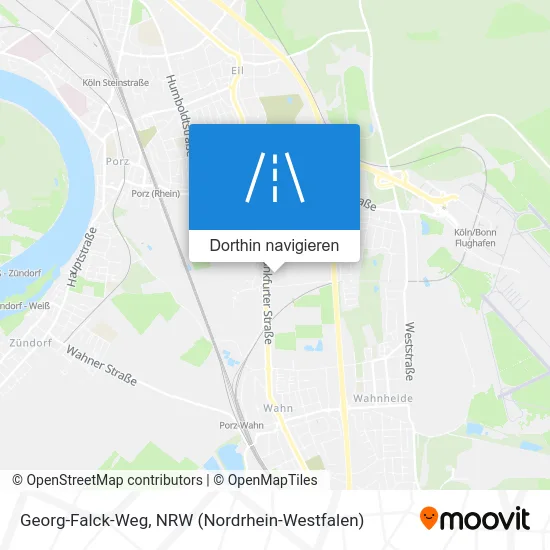 Georg-Falck-Weg Karte