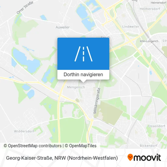 Georg-Kaiser-Straße Karte