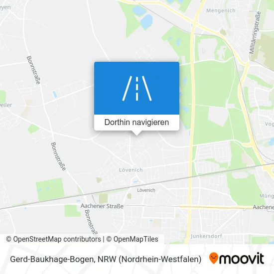 Gerd-Baukhage-Bogen Karte