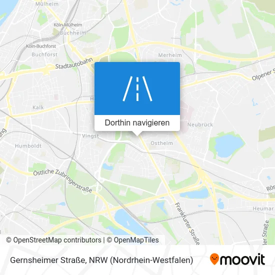 Gernsheimer Straße Karte