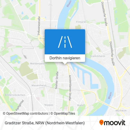 Graditzer Straße Karte