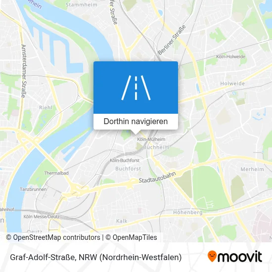 Graf-Adolf-Straße Karte