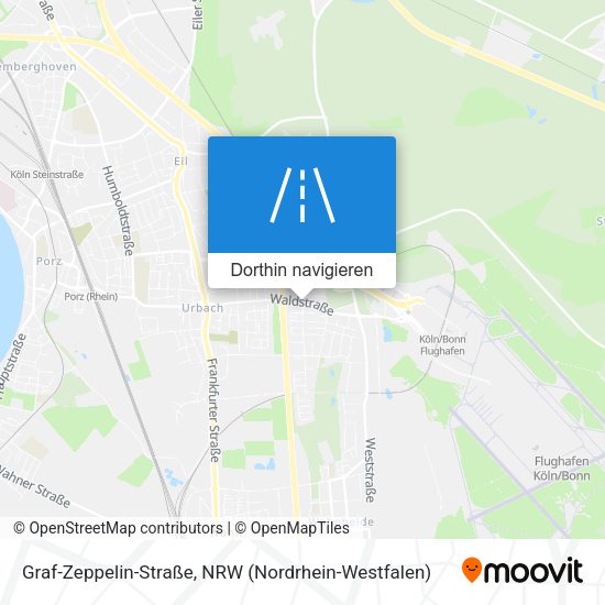 Graf-Zeppelin-Straße Karte