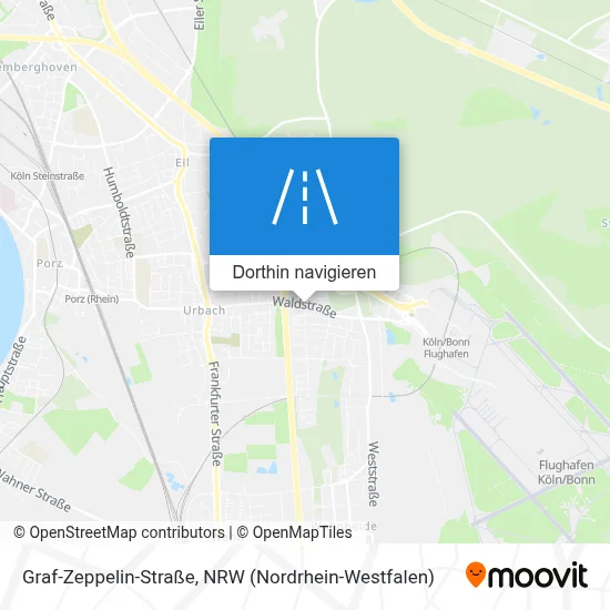 Graf-Zeppelin-Straße Karte