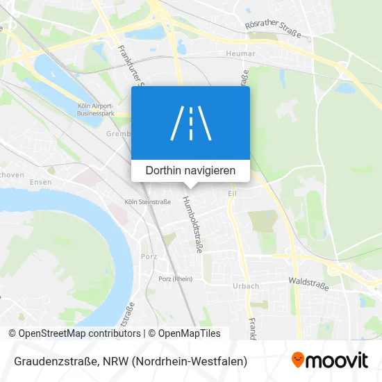 Graudenzstraße Karte
